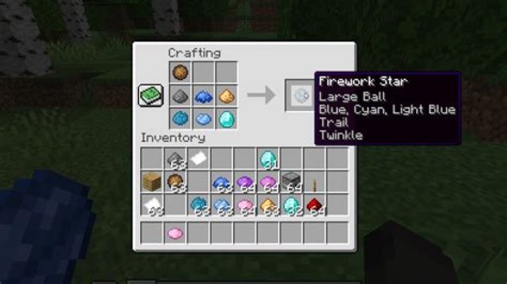How to make a firework in minecraft pc