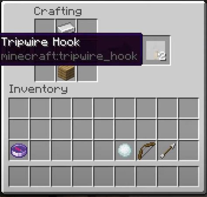 How to make a fishing hook in minecraft