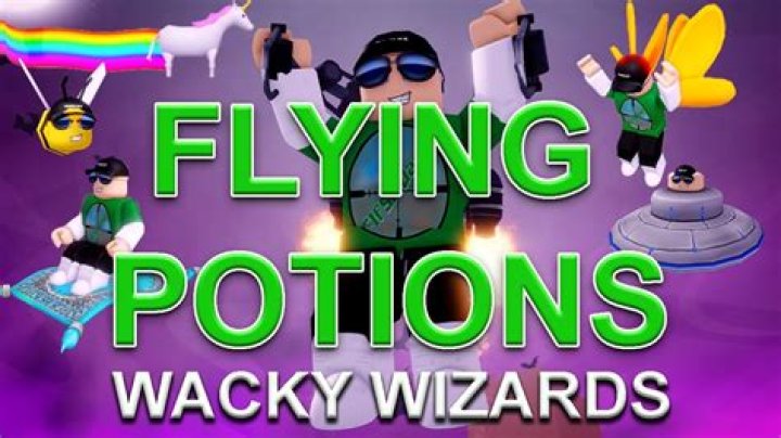 How to make a flying potion in wacky wizards roblox