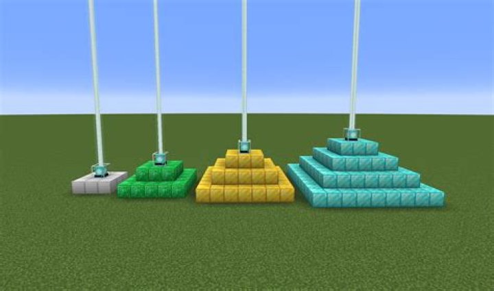 How to make a full beacon in minecraft