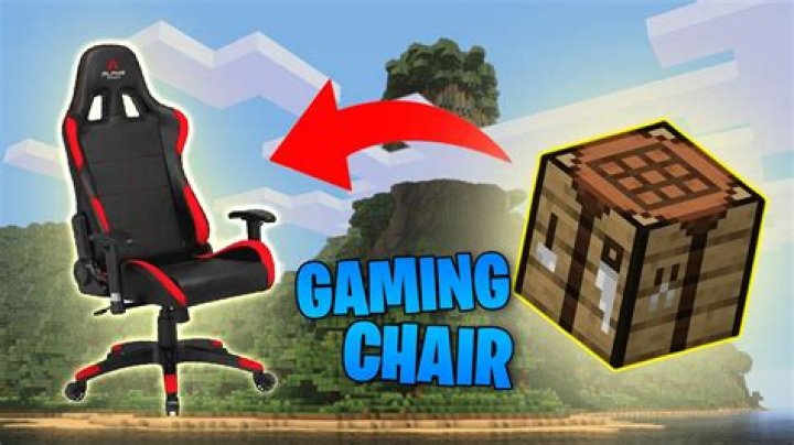 How to make a gaming chair in minecraft