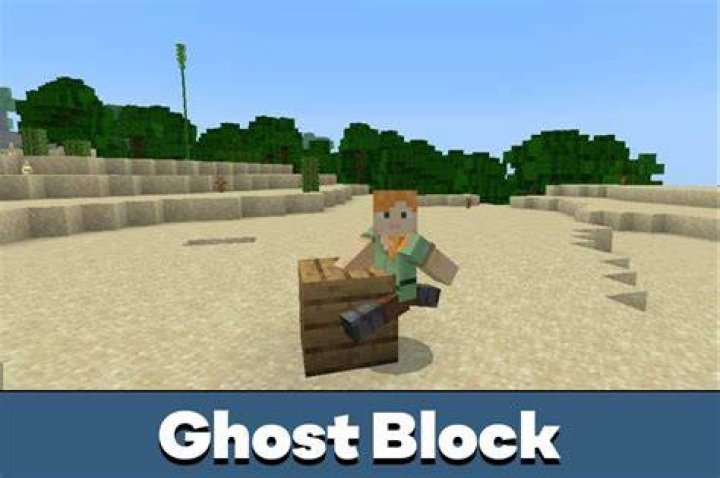 How to make a ghost block in minecraft