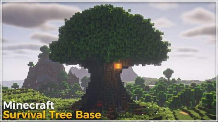 How to make a giant tree in minecraft