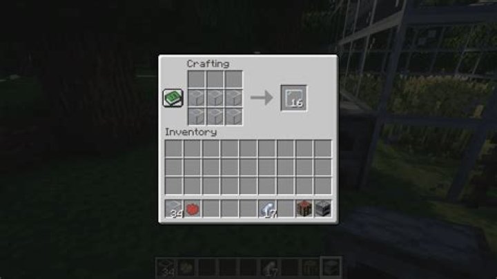 How to make a glass window in minecraft