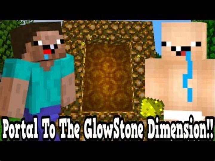 How to make a glowstone portal in minecraft