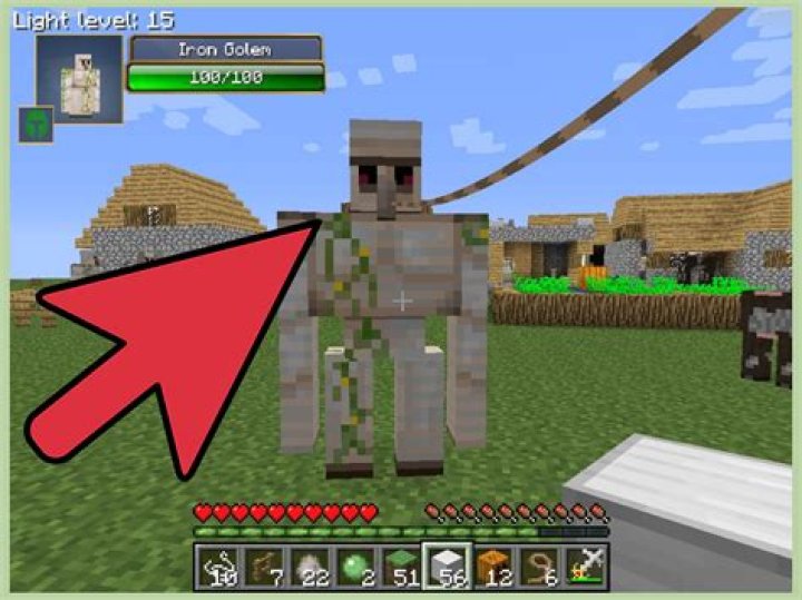 How to make a golem spell in minecraft