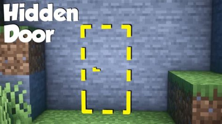 How to make a hidden wall in minecraft