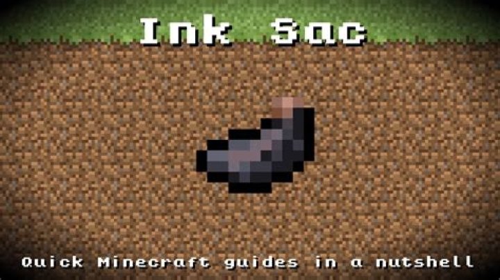 How to make a ink sack in minecraft