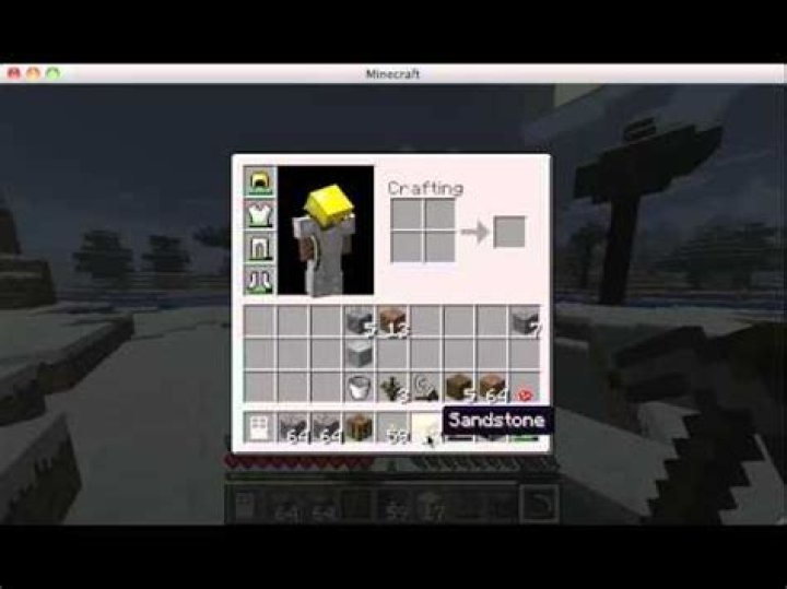 How to make a iron door in minecraft