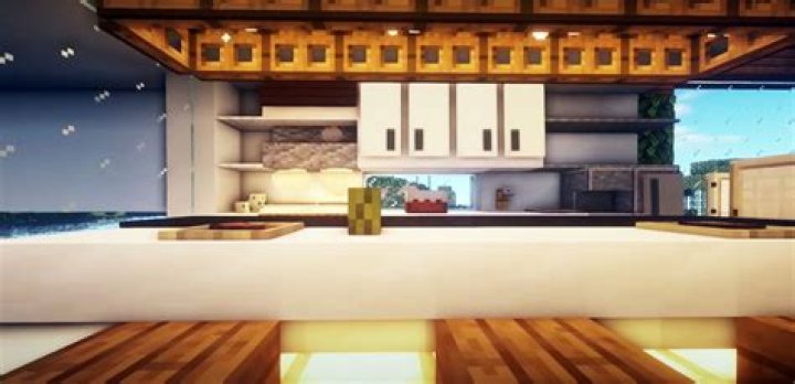 How to make a kitchen in minecraft pe