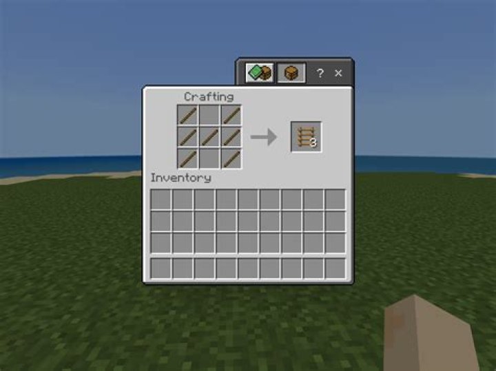 How to make a ladders in minecraft pc