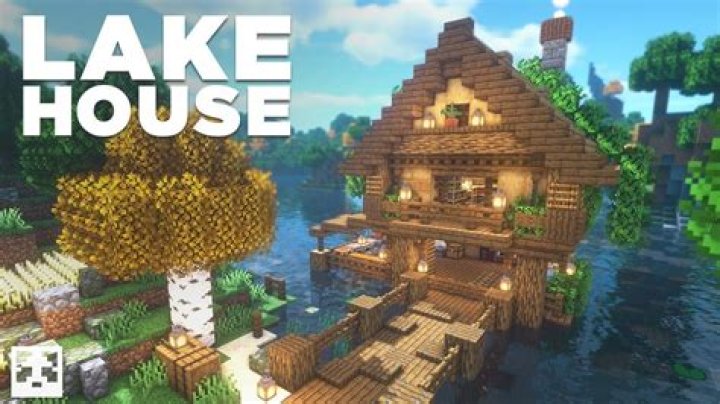 How to make a lake house in minecraft