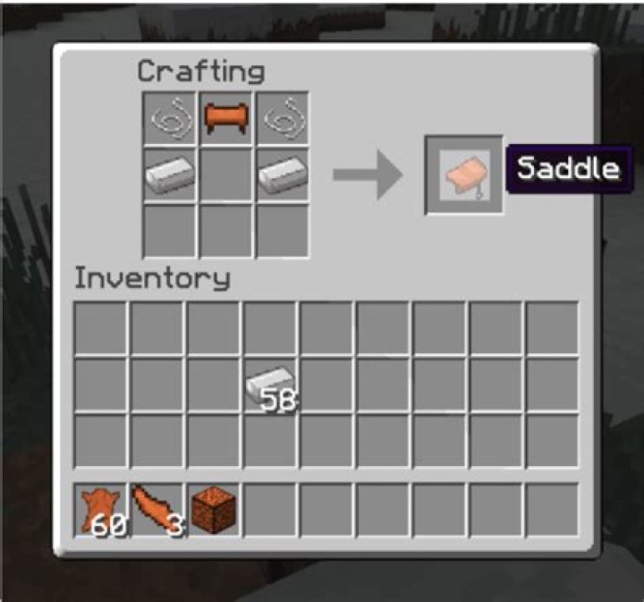How to make a llama saddle in minecraft