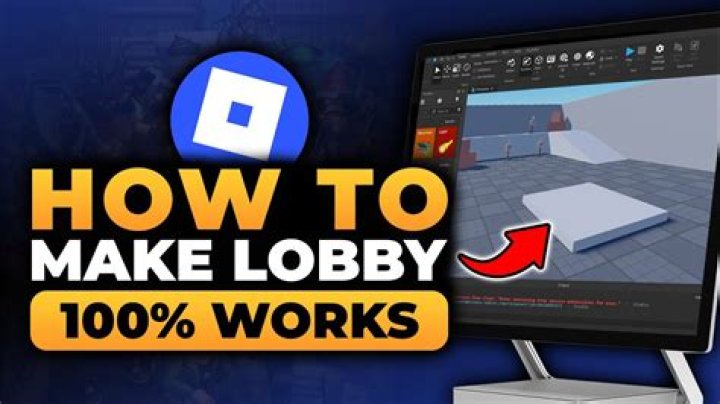 How to make a lobby in roblox