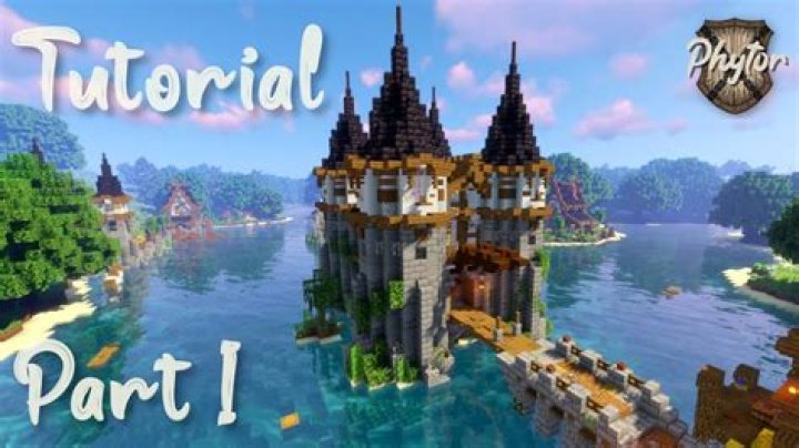 How to make a medieval castle in minecraft