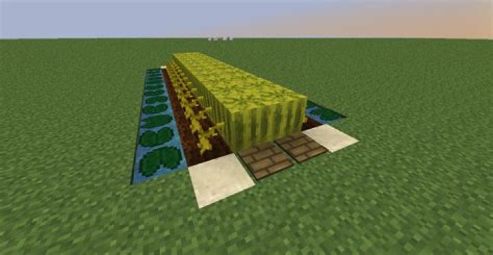How to make a melon farm in minecraft