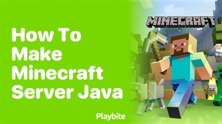 How to make a minecraft server in java
