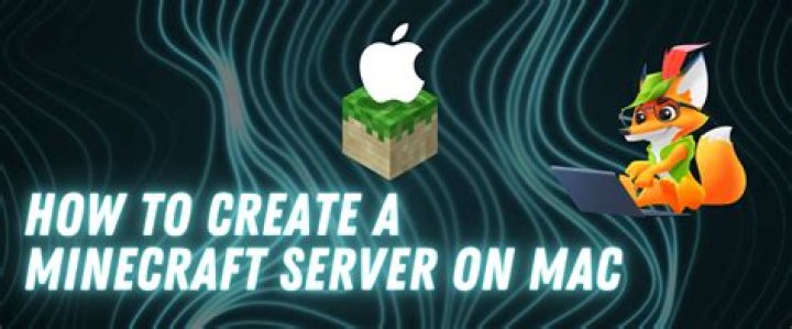 How to make a minecraft server on mac
