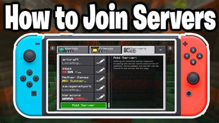 How to make a minecraft server on switch