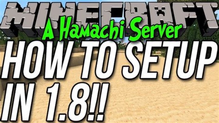 How to make a minecraft server with hamachi