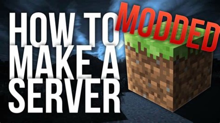 How to make a modded minecraft server 1.8