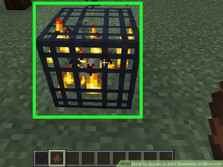 How to make a monster spawner in minecraft