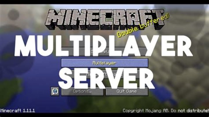 How to make a multiplayer server in minecraft