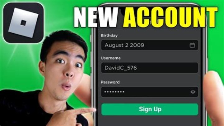 How to make a new roblox account