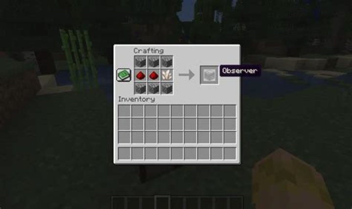 How to make a observer work in minecraft
