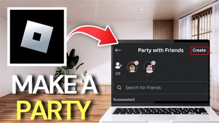 How to make a party in roblox