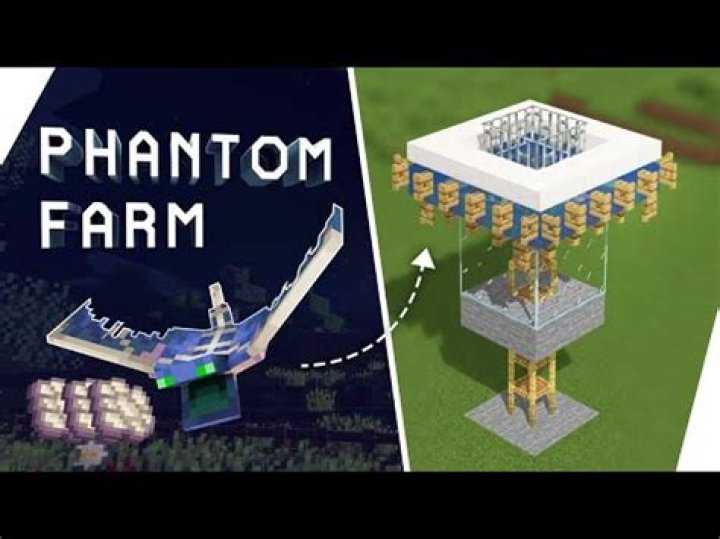 How to make a phantom farm in minecraft