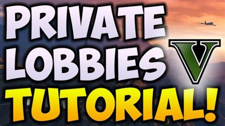 How to make a private session in gta online