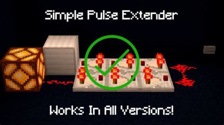 How to make a pulse extender in minecraft
