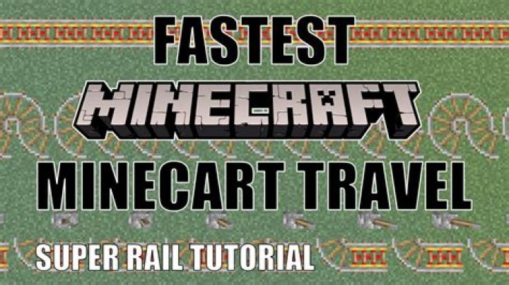 How to make a rail system in minecraft