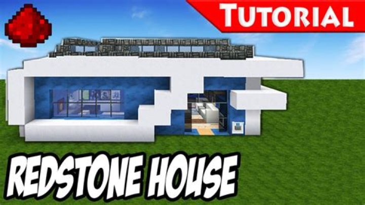 How to make a redstone house in minecraft