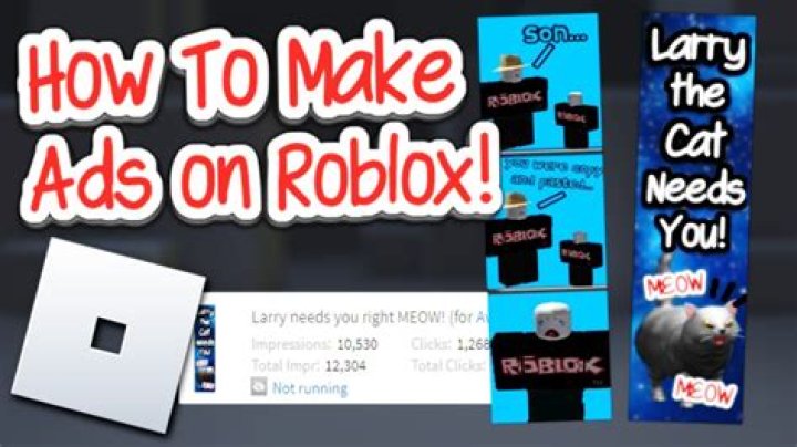 How to make a roblox ad 2020