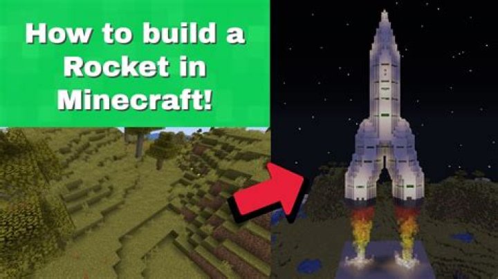 How to make a rocket in minecraft pe