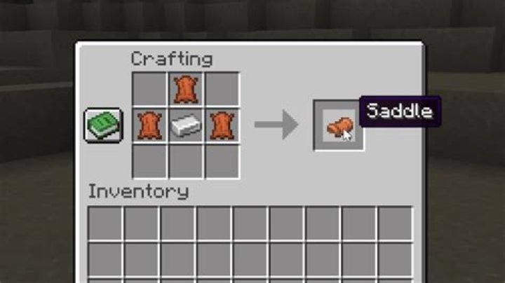 How to make a saddle in minecraft 1.12