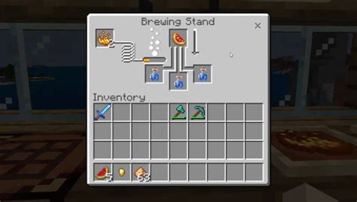 How to make a shrinking potion in minecraft