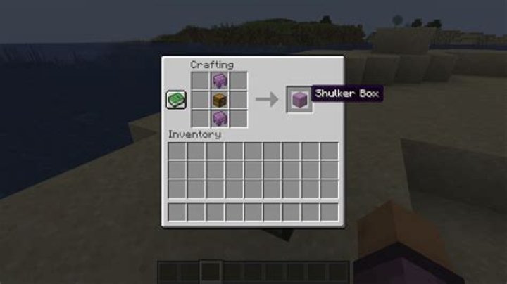How to make a shulker box in minecraft