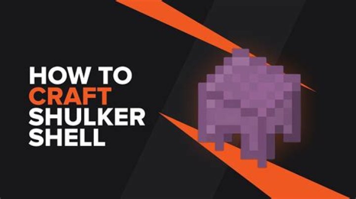 How to make a shulker shell in minecraft