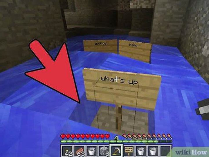 How to make a sign in minecraft pc