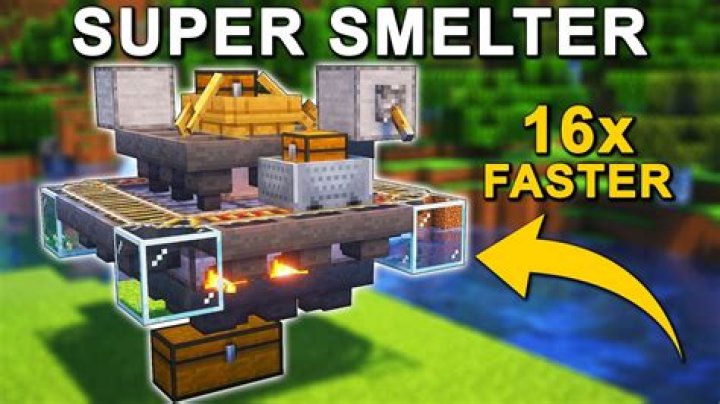 How to make a smelter in minecraft 1.14