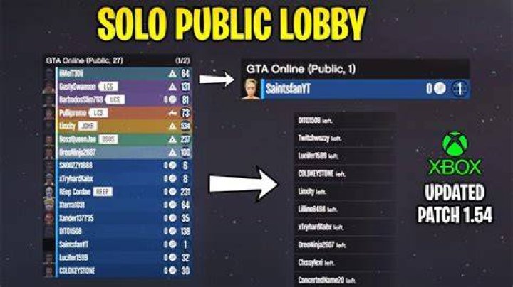 How to make a solo lobby in gta 5