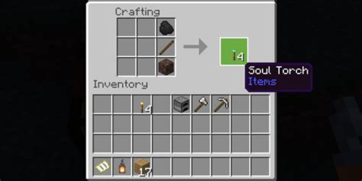How to make a soul torch in minecraft