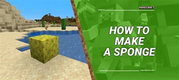 How to make a sponge portal in minecraft