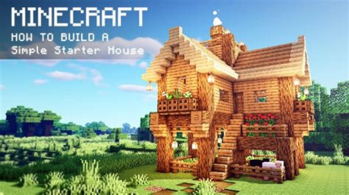 How to make a starter house in minecraft