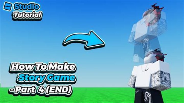 How to make a story game in roblox