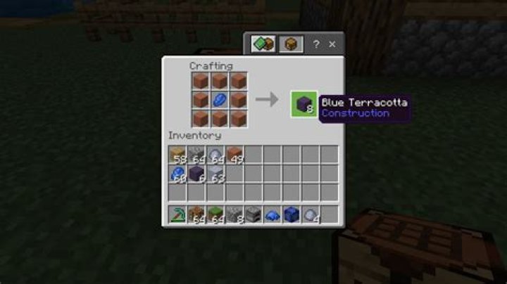How to make a terracotta block in minecraft