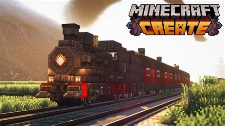 How to make a train in minecraft pe